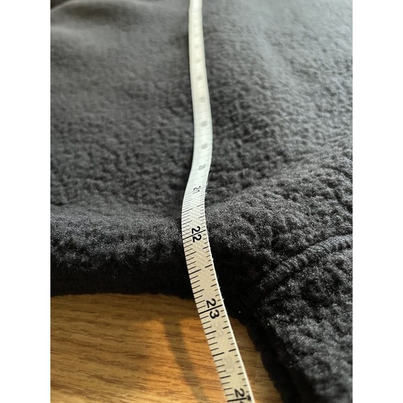 NWT Everlane Black Renew Fleece Oversized Crew Sweater Size Medium - Picture 13 of 13